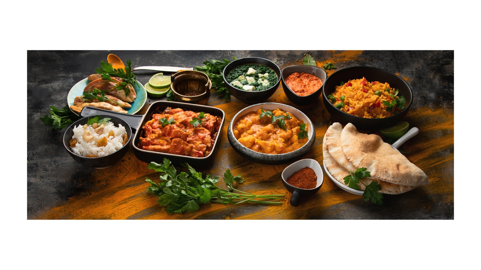 Indische Spezialitäten im Restaurant Dhillon